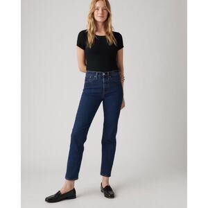 Levis Blue Jeans Western Fit Denim Straight Leg Dark Wash 30x30